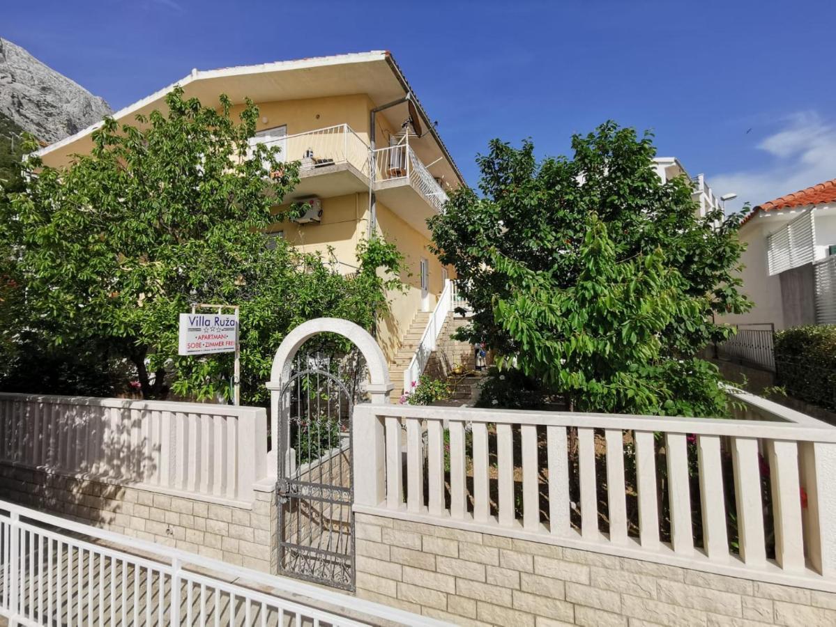 Villa Ruza 30M From The Beach Baška Voda Exteriér fotografie